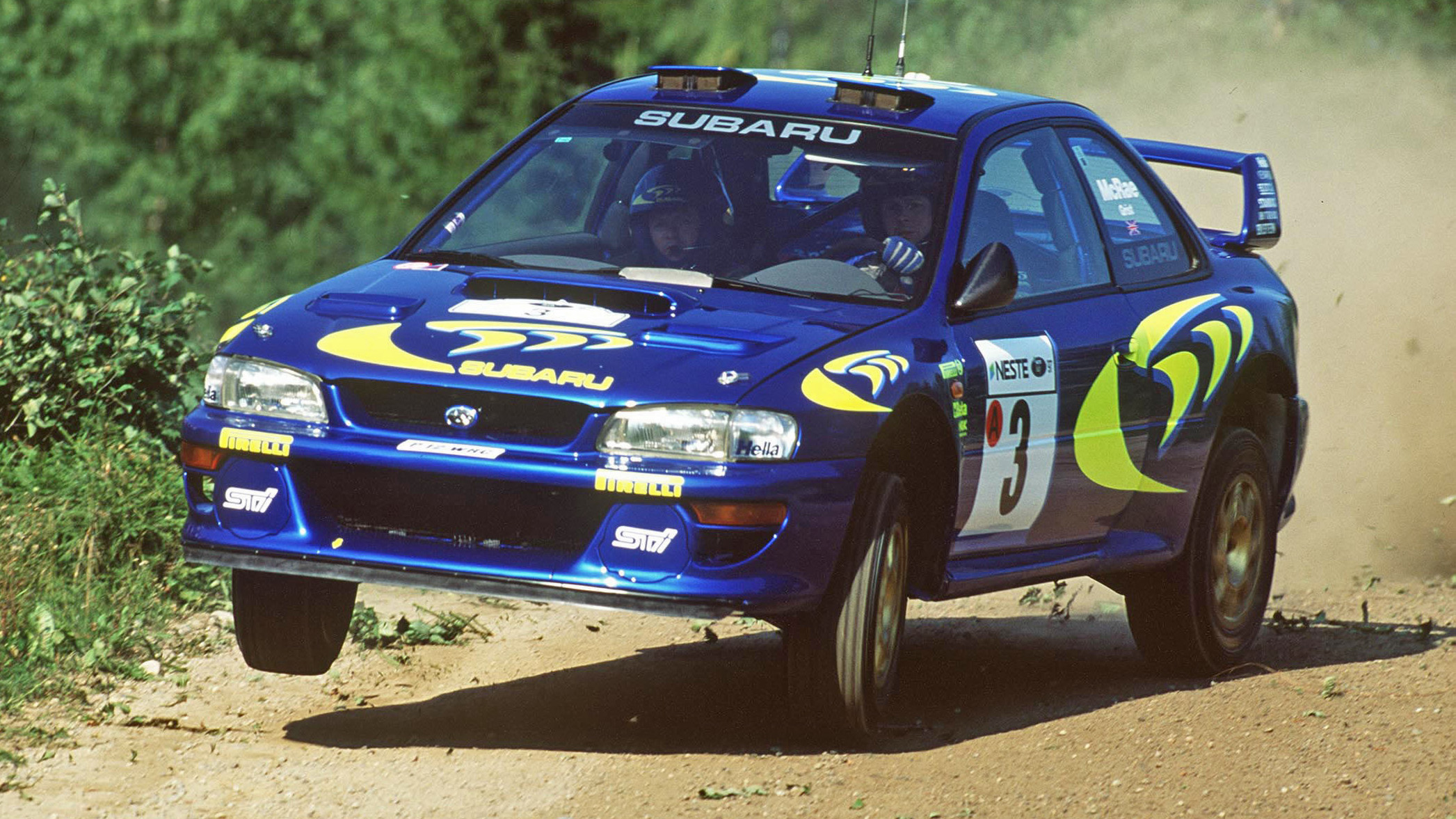 Subaru Impreza Rally Car 